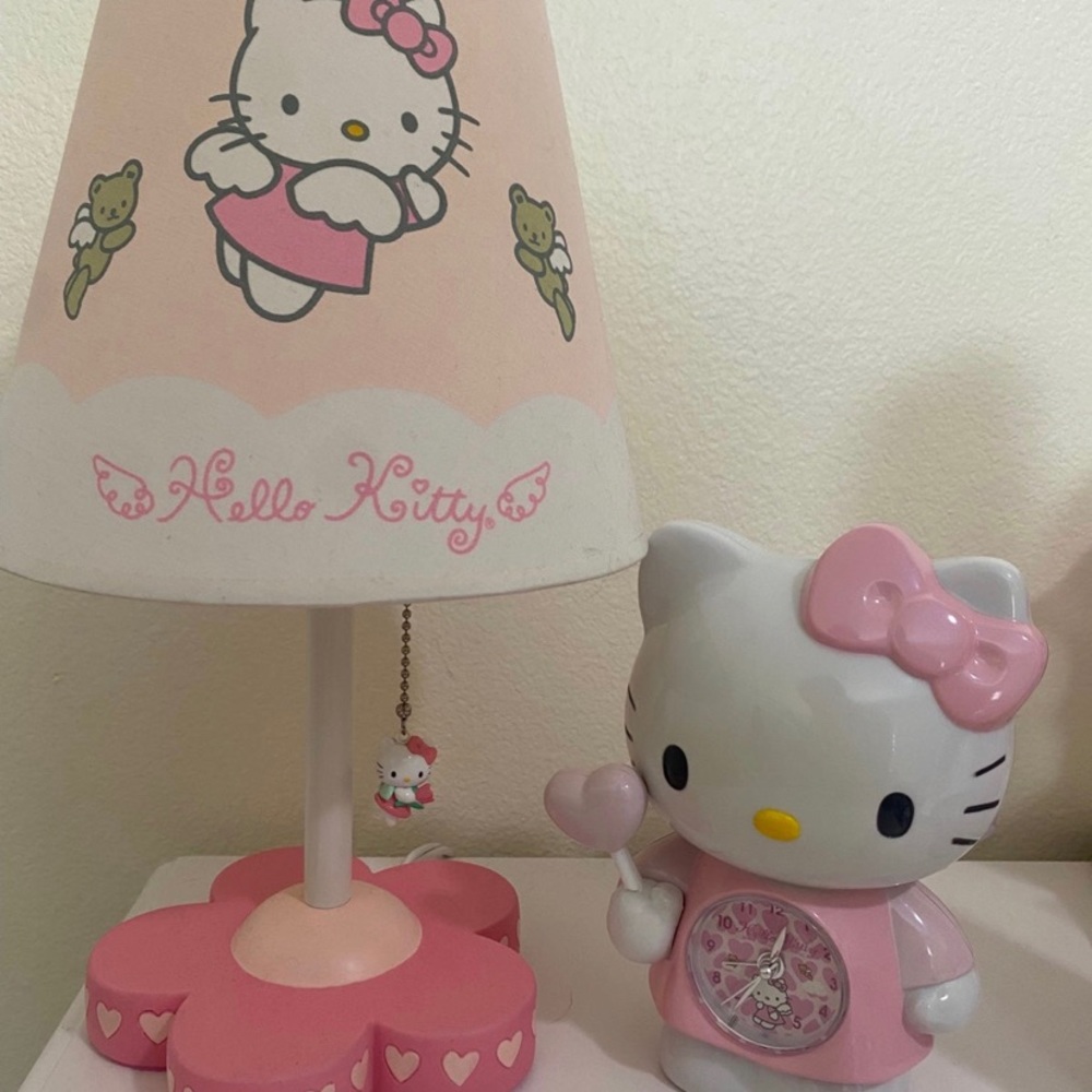 Hello Kitty Angel Lamp